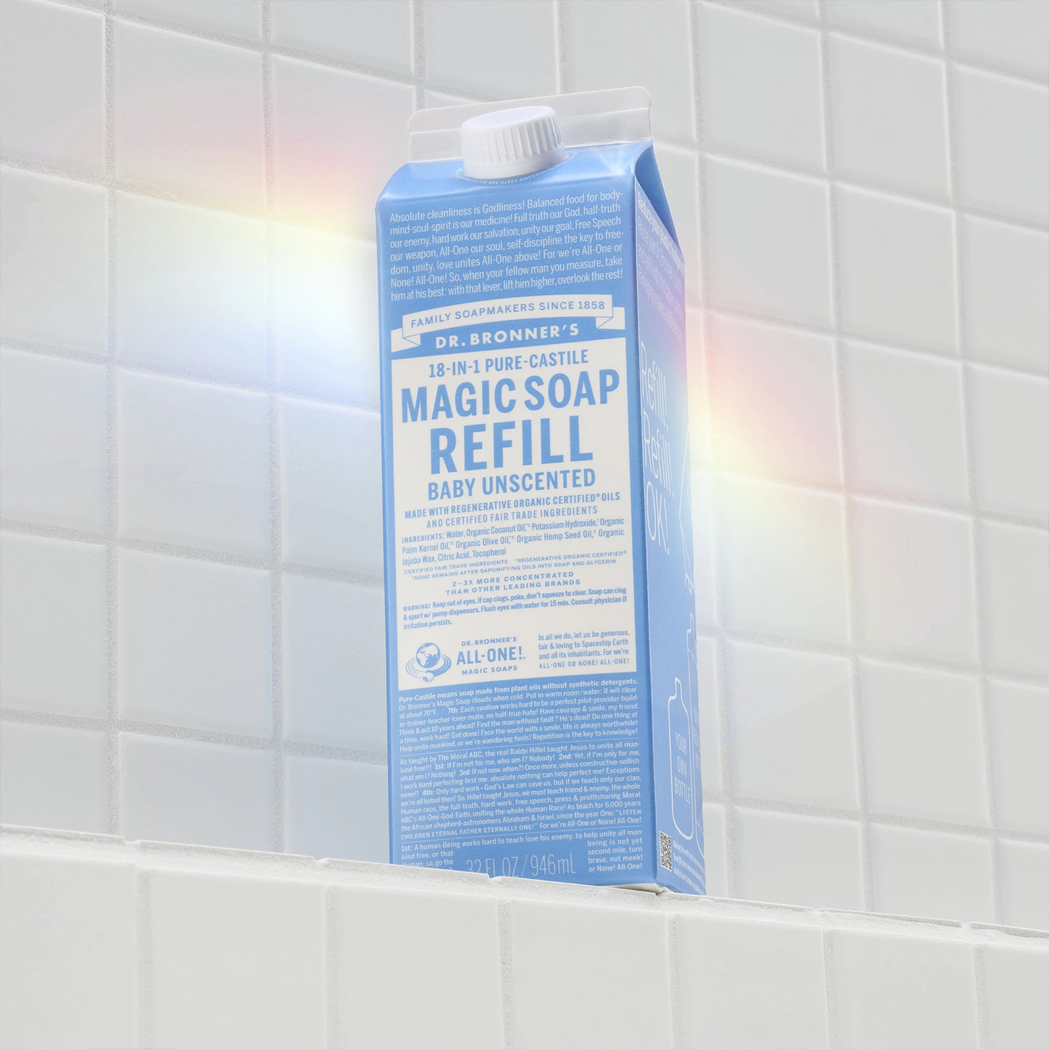 Alternative view of Unscented - Pure-Castile Magic Soap Refill